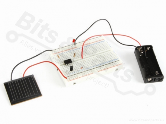 Experimenting box solar energy electronics - Velleman EDU02